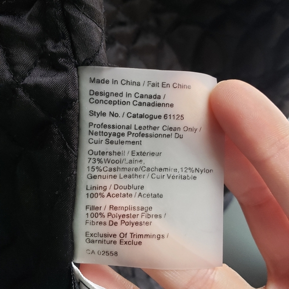 EUC Long Danier Wool Coat - Picture 6 of 7